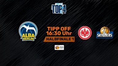 RSM Ebner Stolz Jugend-TOP4: ALBA BERLIN vs. Eintracht Frankfurt / SKYLINERS - Halbfinale 1