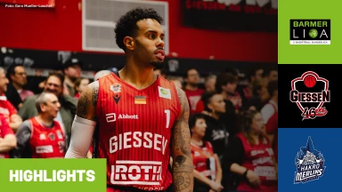 ProA Viertelfinale: GIESSEN 46ers vs. HAKRO Merlins Crailsheim - Spiel 2 | Highlights