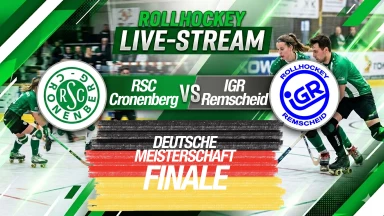 Rollhockey Deutsche Meisterschaft Play-Off FINALE Damen - RSC Cronenberg vs. IGR Remscheid