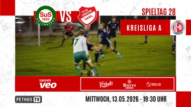 🔴 LIVE | SuS Holzhausen 🆚 SpVgg Union Varl | Kreisliga A Lübbecke