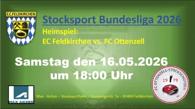Bundesliga Heimspiel, EC Feldkirchen vs. FC Ottenzell