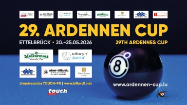 🎱 Ardennen Cup 2026 | Tisch 1