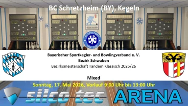 Bezirksmeisterschaften 2025/26, Tandem Klassisch, Mixed, Vorlauf