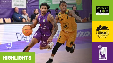 ProA Viertelfinale: Bozic Estriche Knights Kirchheim vs. BG Göttingen - Spiel 4 | Highlights