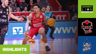 ProA Viertelfinale: GIESSEN 46ers vs. HAKRO Merlins Crailsheim - Spie 4 | Highlights