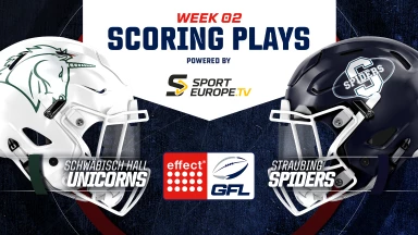 effect® ENERGY GFL: Ein Hammer Start und zwölf Touchdowns! Unicorns gegen Spiders
