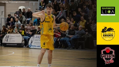 ProA Halbfinale: Bozic Estriche Knights Kirchheim vs. Giessen 46ers - Spiel 1