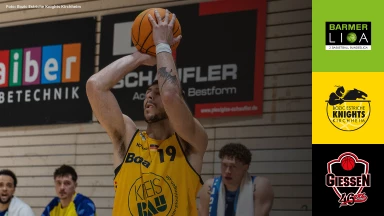 ProA Halbfinale: Bozic Estriche Knights Kirchheim vs. Giessen 46ers - Spiel 3