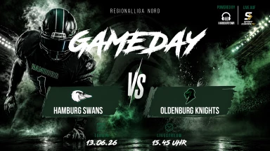 Regionalliga Nord | Hamburg Swans vs. Oldenburg Knights
