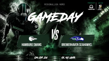 Regionalliga Nord | Hamburg Swans vs. Bremerhaven Seahawks