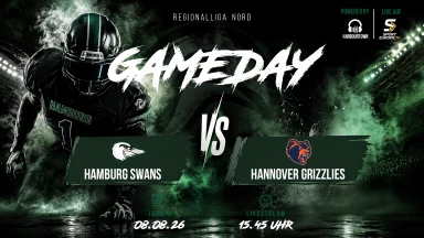 Regionalliga Nord | Hamburg Swans vs. Hannover Grizzlies