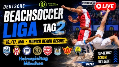 LIVE: Deutsche Beachsoccer-Liga | TAG 2 ⚽ Spektakel, Fallrückzieher & Top-Teams!