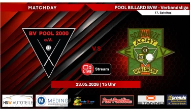 BV Pool 2000 II vs. SE Schwarze 8 Gevelsberg I | Tisch 6