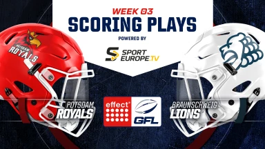 effect® ENERGY GFL: Punkte-Explosion: Potsdam Royals vs. Braunschweig Lions