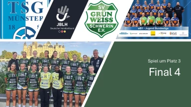 JBLH Final 4 Spiel um Platz 3 TSG Münster vs. SV Grün-Weiß Schwerin