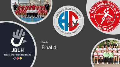 JBLH Final 4 Finale HSV Solingen Gräfath 76 e.V. vs. HC Erlangen