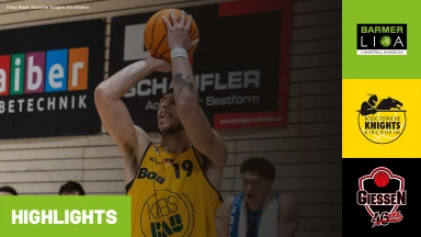 ProA Halbfinale: Bozic Estriche Knights Kirchheim vs. Giessen 46ers - Spiel 3 | Highlights
