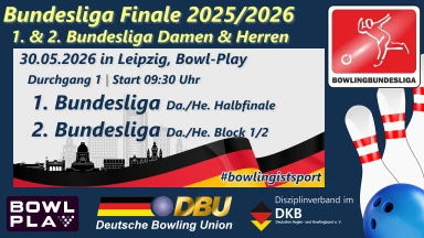 Bundesliga Finale 2026 - 1. & 2. Bundesliga Damen & Herren - Durchgang 1