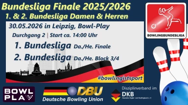 Bundesliga Finale 2026 - 1. & 2. Bundesliga Damen & Herren - Durchgang 2