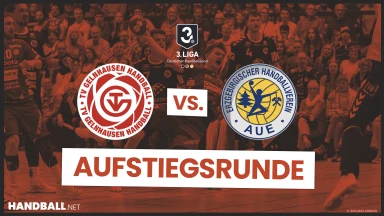 3. Liga: Aufstiegsrunde 2: TV Gelnhausen vs. EHV Aue