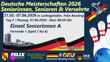 DM Senioren 2026 - Seniorinnen A (Vorrunde 1) | Bahn 5-10