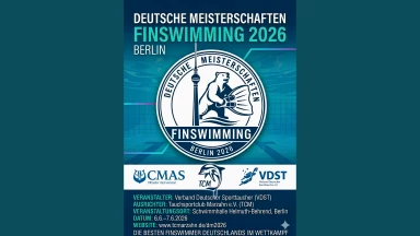 Deutsche Meisterschaften Finswimming 2026 – Abschnitt 1