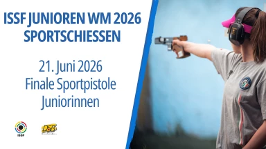 Finale Sportpistole Juniorinnen - Junioren-Weltmeisterschaft Suhl 2026