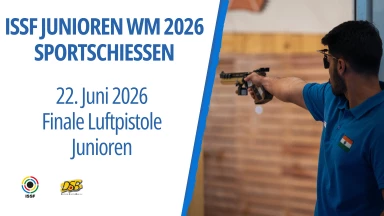 Finale Luftpistole Junioren - Junioren-Weltmeisterschaft Suhl 2026