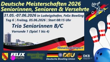 DM Senioren 2026 - Trio Seniorinnen B/C (VR1) | Bahn 23-28