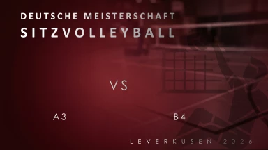Deutsche Meisterschaft Sitzvolleyball Herren |  A3 - vs - B4