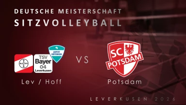 Deutsche Meisterschaft Sitzvolleyball Damen |  Lev/Hoff - vs - Potsdam