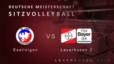 Deutsche Meisterschaft Sitzvolleyball Mixed | Esslingen - vs - Leverkusen 2