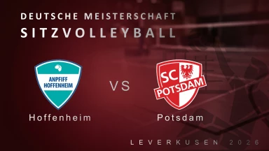 Deutsche Meisterschaft Sitzvolleyball Mixed | Hoffenheim - vs - Potsdam