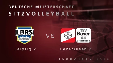 Deutsche Meisterschaft Sitzvolleyball Mixed | Leipzig 2- vs - Leverkusen 2