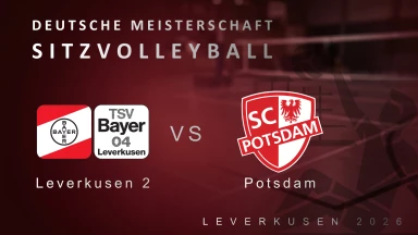 Deutsche Meisterschaft Sitzvolleyball Mixed | Leverkusen 2- vs - Potsdam