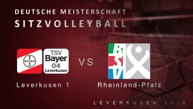 Deutsche Meisterschaft Sitzvolleyball Mixed | Leverkusen 1- vs - Rheinland-Pfalz