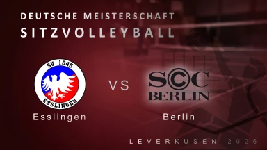 Deutsche Meisterschaft Sitzvolleyball Mixed | Esslingen - vs - Berlin