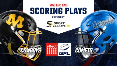 Cowboys aim for third consecutive win - effect® ENERGY GFL: Munich Cowboys vs. Allgäu Comets | Highlights