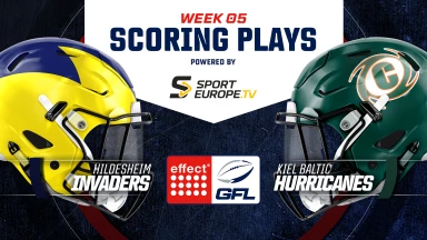 Gelingt der Sieg um Haaresbreite? - effect® ENERGY GFL: Hildesheim Invaders vs. Kiel Baltic Hurricanes