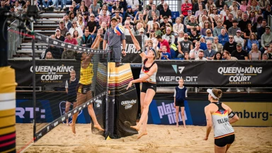 US-Amerikanisches Duo Newberry & Cory als Queens of the Court in Hamburg gekrönt