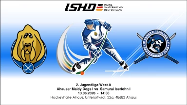 Ahauser Maidy Dogs I - Samurai Iserlohn I - 2. Jugendliga West A