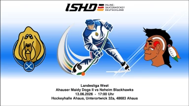 Ahauser Maidy Dogs II - Neheim Blackhawks I - Landesliga Westfalen
