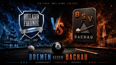 Abstiegsrelegation 25/26 2. Bundesliga Billard Freunde Bremen - BSV Dachau