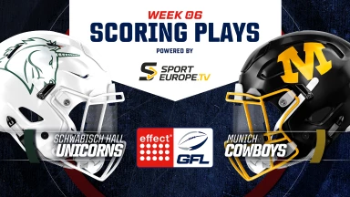 Kann der Favorit sich gegen die Cowboys durchsetzen? - effect® ENERGY GFL: Schwäbisch Hall Unicorns vs. Munich Cowboys | Highlights