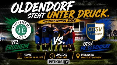 🔥 AUFSTIEGSRUNDE LIVE | VfL Frotheim 🆚 OTSV Pr. Oldendorf | Kreisliga Lübbecke