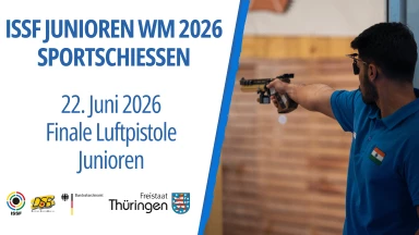 Finale Luftpistole Junioren - Junioren-Weltmeisterschaft Suhl 2026
