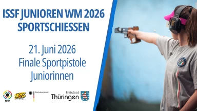 Finale Sportpistole Juniorinnen - Junioren-Weltmeisterschaft Suhl 2026