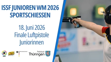 Finale Luftpistole Juniorinnen - Junioren-Weltmeisterschaft Suhl 2026