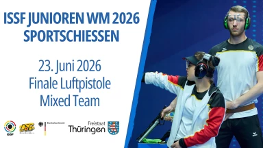Finale Luftpistole Mixed Team - Junioren-Weltmeisterschaft Suhl 2026