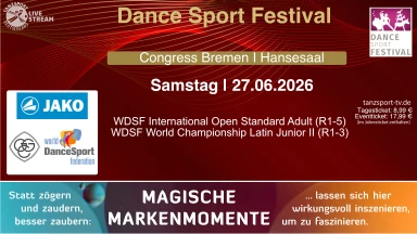 DSF 2026 Bremen - Hansesaal Samstag Teil 1